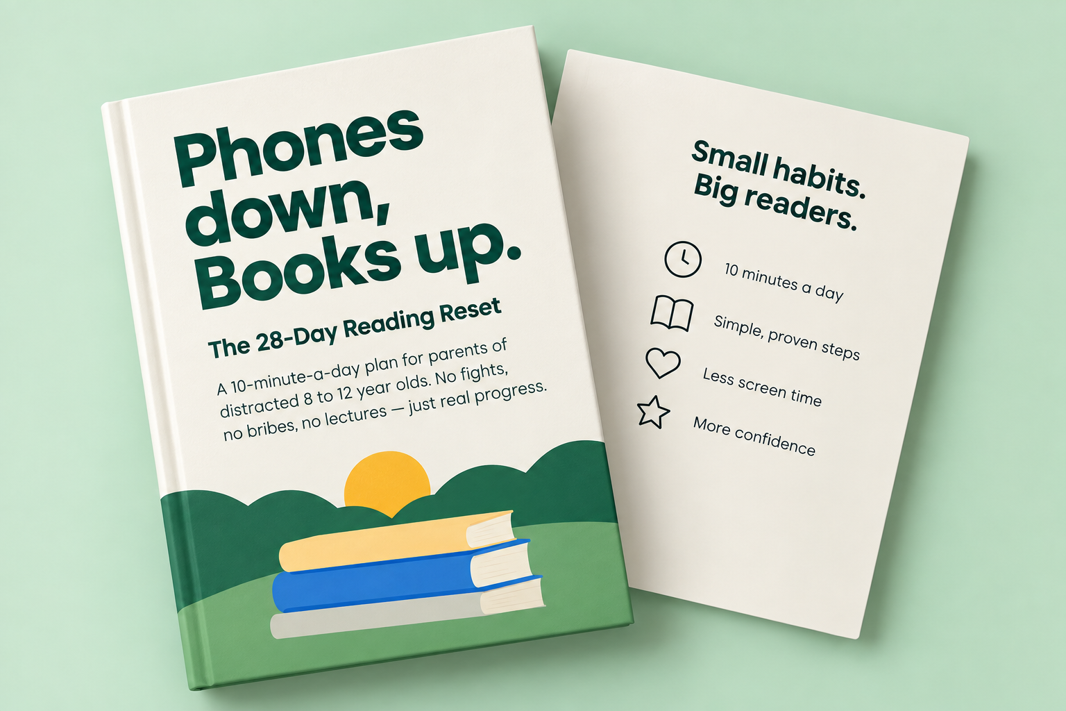 Phones Down, Books Up - The 28-Day Reading Reset